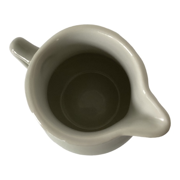 Shenango Ceramic Pottery Creamer Syrup Restaurant Hotel Ware Light Green VTG EUC - Picture 12 of 14